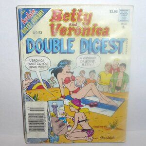 1st PRINT 1995 Betty & Veronica DOUBLE DIGEST #53 Archie Magazine Vintage Comic